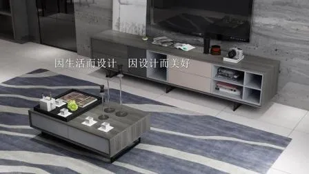 Modern Wooden Side Table Wall Cabinet Home Living Room Furniture MDF Tea TV Stand Coffee Table